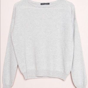 Grey Cashmere Brandy Melville Sweate